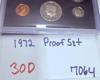 1972 Proof Set