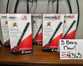 5 Boxes of NEW Pens 