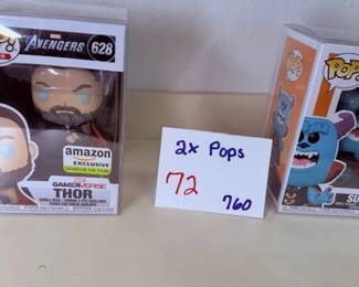 2 Pop Funkos 