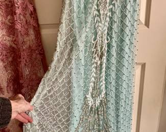 New Stunning Primavera beaded dress --- worn 1 time 