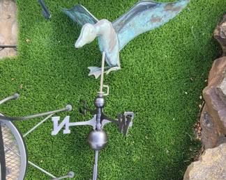 Copper Goose weathervane