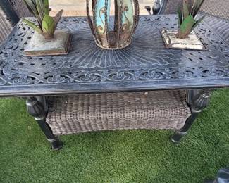 Patio table set