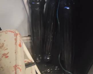 Very heavy wood posts 