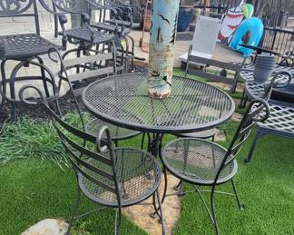 Patio bistro set