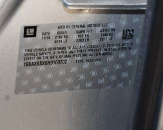 835Cadillac CTS 20T AWD