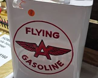 FLYING GASOLINE METAL CAN