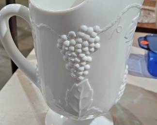WHITE PITCHER