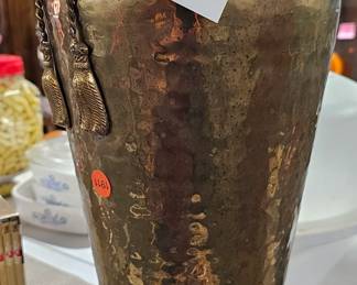 VINTAGE BRASS VASE