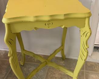 shabby chic French farmhouse accent table