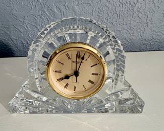 Waterford Crystal Clock 