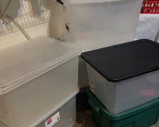 Large plastic totes 