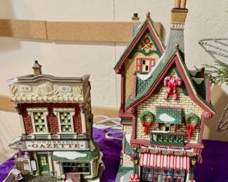 Department 56 "Christmas in the City" series.