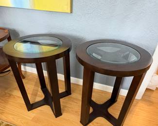 Two- Marion Round End Tables Ashley Furniture 
