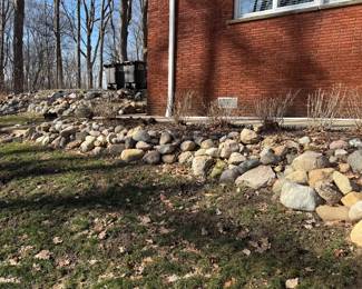 Lots and lots of garden stones— bring your truck!!