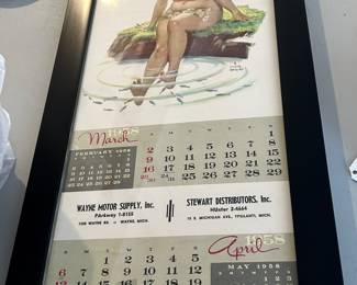 Hilda Duane bryers pin up calendar