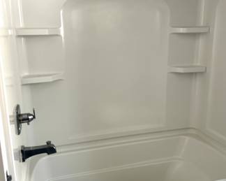 Newer tub shower enclosure 