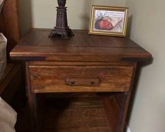 Wood night stand