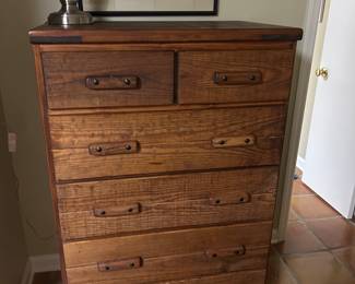 Solid wood dresser
