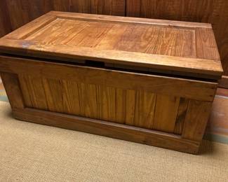 Cargo Furniture solid wood storage chest. We have 2 of these