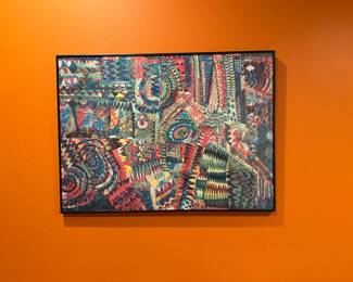 Frank E Smith AFRICOBRA artist! “Bee Bop Vamp” lithograph.