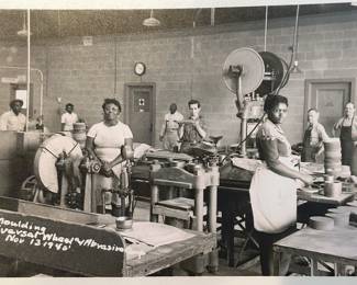African American Photos. This is from the chemical factory on Ashland and Hubbard. Personal letters accompany the packet.