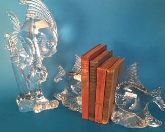 Original Heisey glass fish