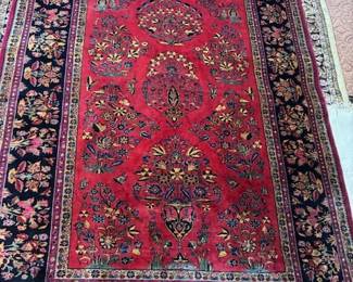 Sample photos of a few of several hundred rugs in the collection.