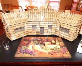 UNIQUE HANDMADE CORK HOUSE, ETC