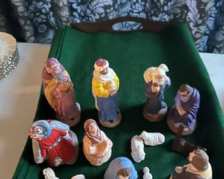 Vintage nativity scene 