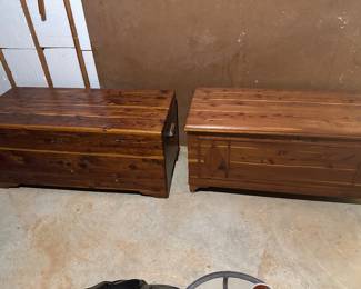 2 beautiful cedar chests