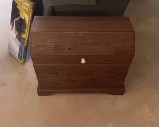 pine blanket chest $25