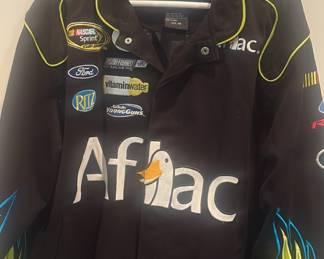 Autographed Nascar Jacket in Oversized Medium