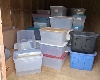 Tubs in different shapes/sizes