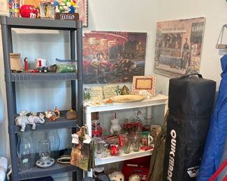 Hummingbird feeder, shelving, Portable wagon