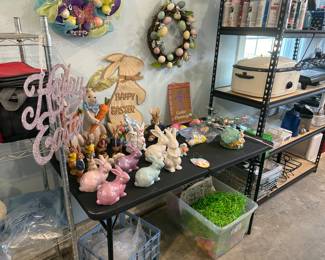 Easter items / shelving