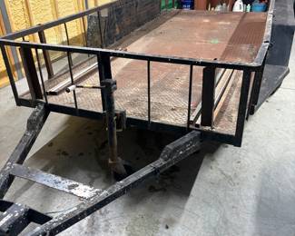 Trailer with 2" hitch - double axil