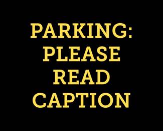 The entry is well marked and has a long driveway. Parking on either side of the driveway is at your own risk - parking for 4-5 cars is doable at the home itself.