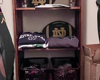 College SWAG -- and many shoes too