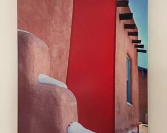 2007 ‘Canyon Road - Santa Fe’ (16”x24”) by Amy Raab - Photography Print on Canvas