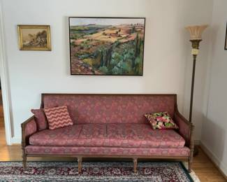 ‘Tuscany’ by Linda Press 42”x32” Original Painting with Floater Frame