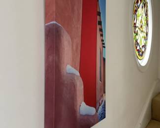 2007 ‘Canyon Road - Santa Fe’ (16”x24”) by Amy Raab - Photography Print on Canvas