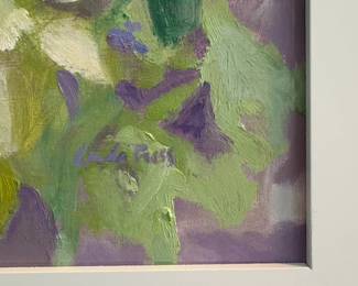 ‘Daffodils’ by Linda Press 22”x18” Original Painting with Custom Frame