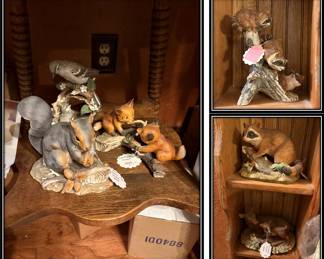 Home Interiors Percaline animals 