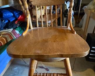 OAK Swivel Bar Stool - have 3 