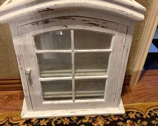 Ventage Small White Curio cabinet 