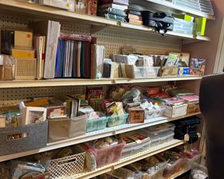 MISC Craft Supplies - Card Stock Cards, Wood crafts & More 