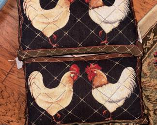 Rooster Pillows 