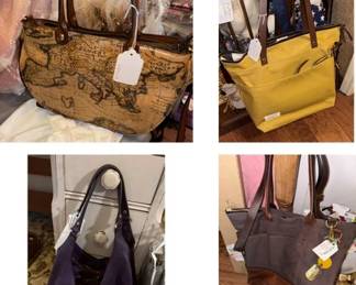Designer Purses :  R.RIVETER,  Oryany, Patricia Nash,