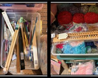 Knitting and crochet needles 