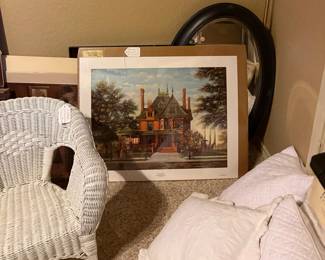 Randy Souders  1984 Limited Edition "Penn Street" Eddleman-McFarland House ~ Fort Worth, Texas